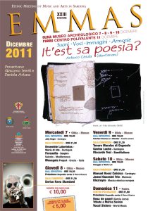 2011 - EMMAS XXIII - It'est sa poesia?